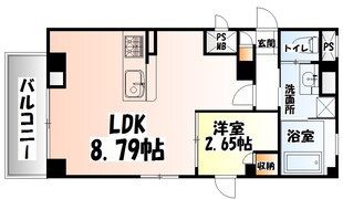 勾当台公園駅 徒歩10分 5階の物件間取画像